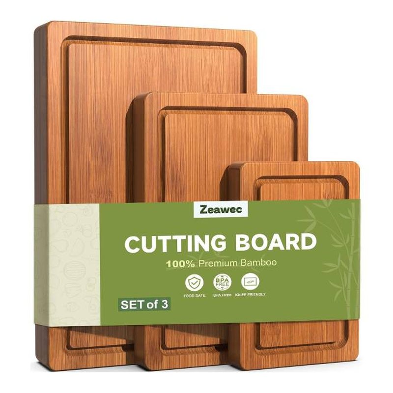 Bamboo Cutting Board Set