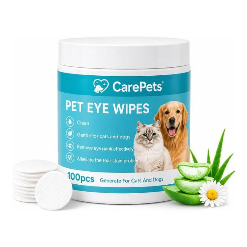 Textured Pet Eye Wipes for Tear Stains